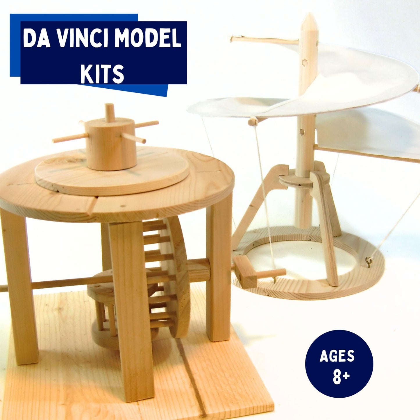 Pathfinders STEM Kit – Leonardo da Vinci Helicopter Model kit Science Kits for Kids Age 12-14 | stem Kits for Kids Age 12-14 Physics Toys | Engineering | Learning Resources