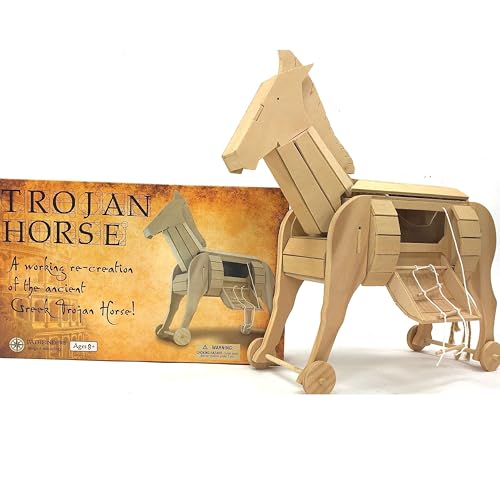 Pathfinders STEM Kit – Trojan Horse Model | DIY Wooden Craft Kit