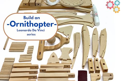 PATHFINDERS STEM Kit – Leonardo da Vinci Ornithopter | 3D Puzzle & Engineering Toy for Kids Ages 9+ | Educational Science & Learning Resource | Fun Gift Idea for Girls