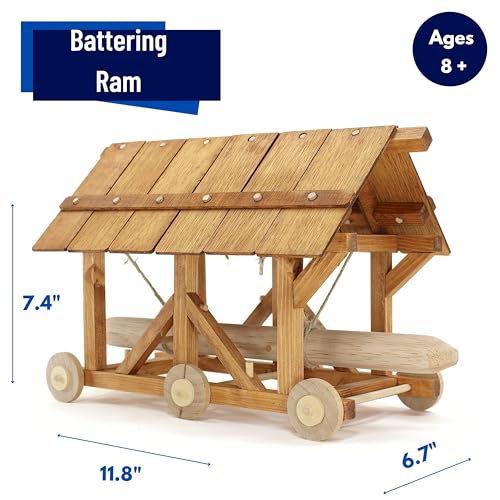 Pathfinders STEM kit | Roman Empire Battering Ram | Medieval Weapons |  Engineering kit | Learning Resource