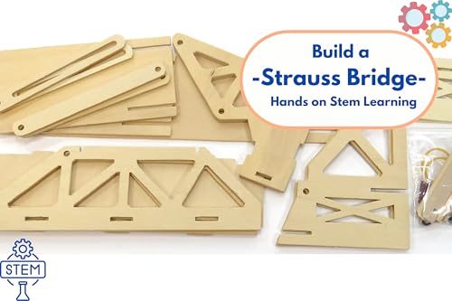 Pathfinders Strauss Trunnion Moving Bascule Bridge Wood Kit