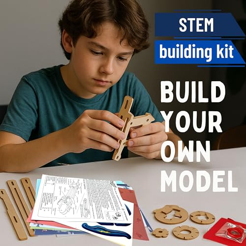 PATHFINDERS STEM Kit – Paper Airplane Launcher | Science Kits for Kids Age 12-14 | stem Toys Age 12-14 Physics Toys | Kids Engineering kit | Learning Resource
