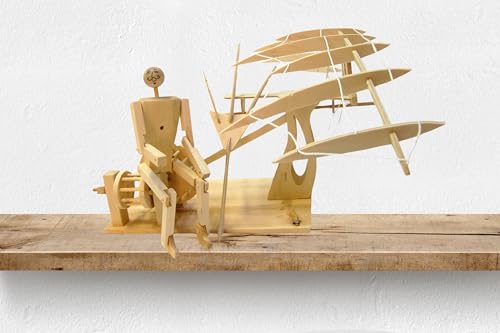 PATHFINDERS STEM Kit – Leonardo da Vinci Ornithopter | 3D Puzzle & Engineering Toy for Kids Ages 9+ | Educational Science & Learning Resource | Fun Gift Idea for Girls