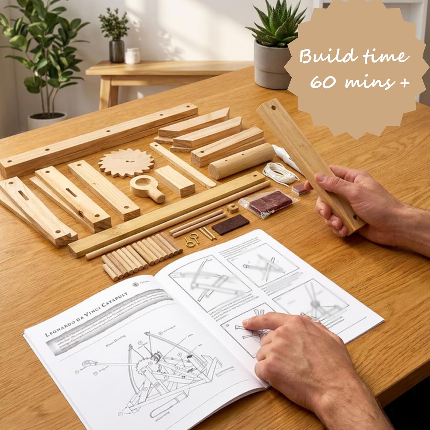 Leonardo da Vinci Catapult STEM Kit