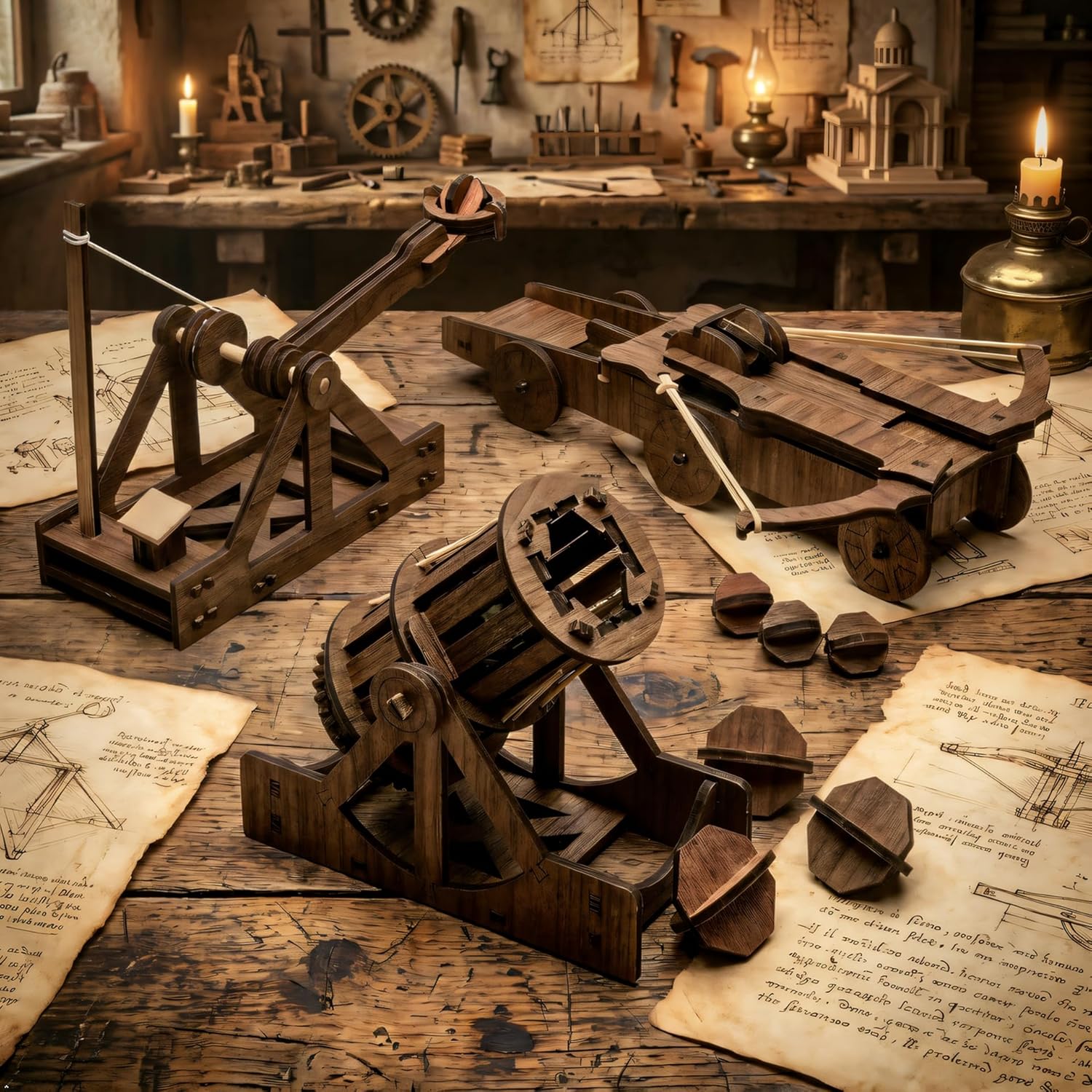 Pathfinders Da Vinci Weapons Mini Kit Set of 3