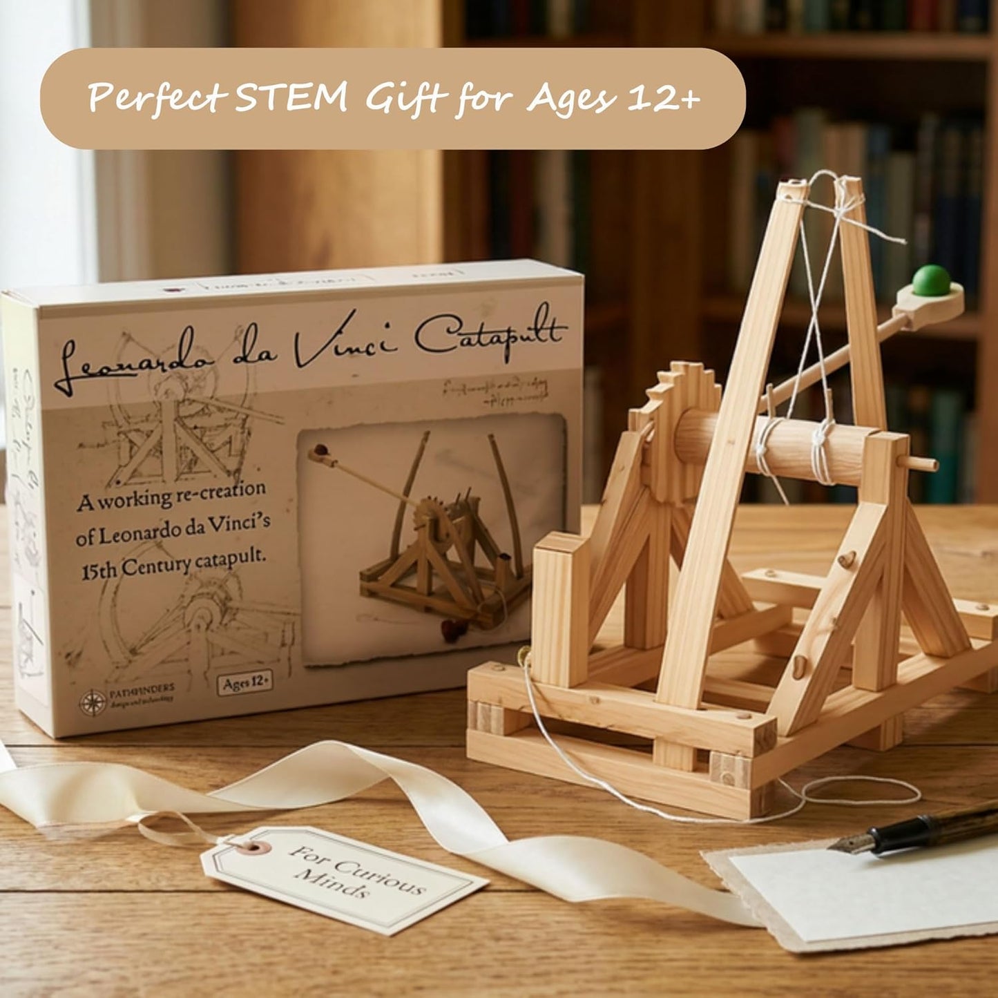 Leonardo da Vinci Catapult STEM Kit