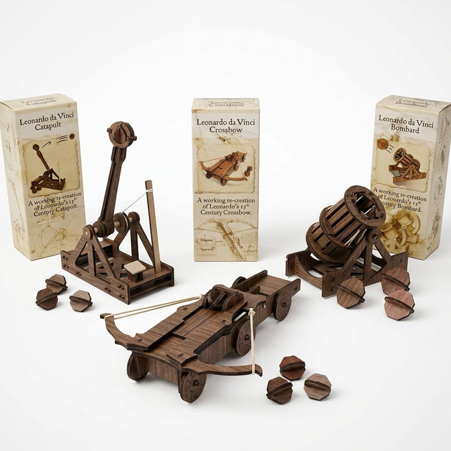 Pathfinders Da Vinci Weapons Mini Kit Set of 3